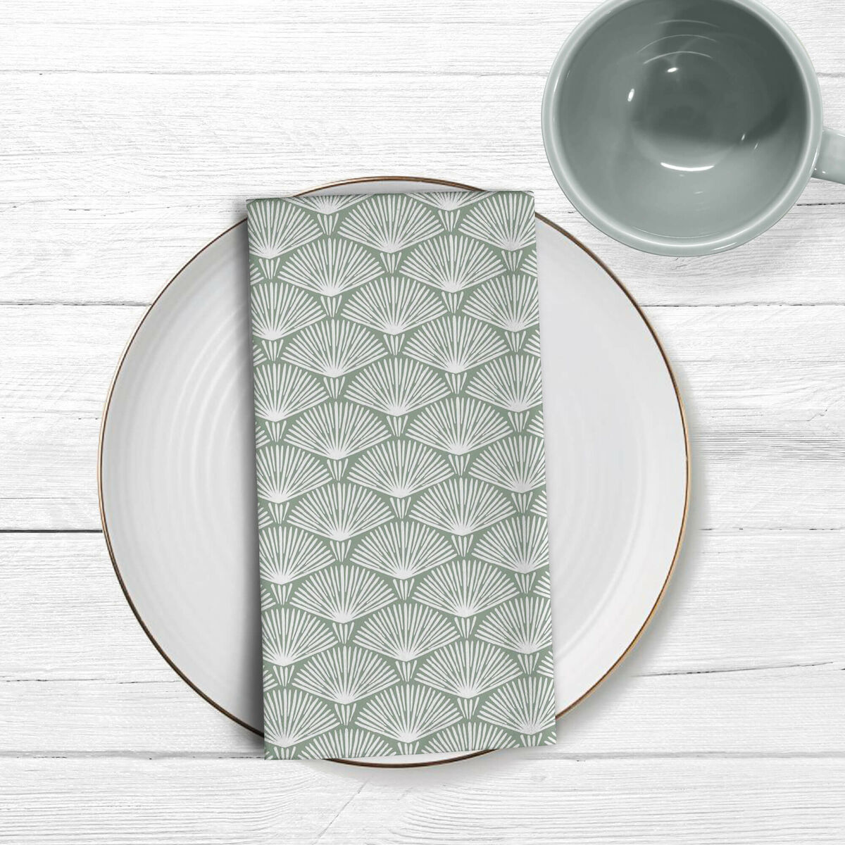 Servietten Belum Asena 4 Bunt 45 x 45 cm